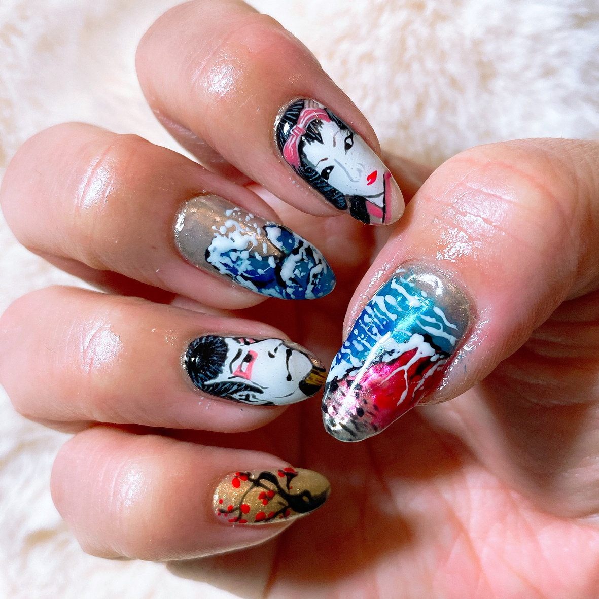 アートネイルの画像